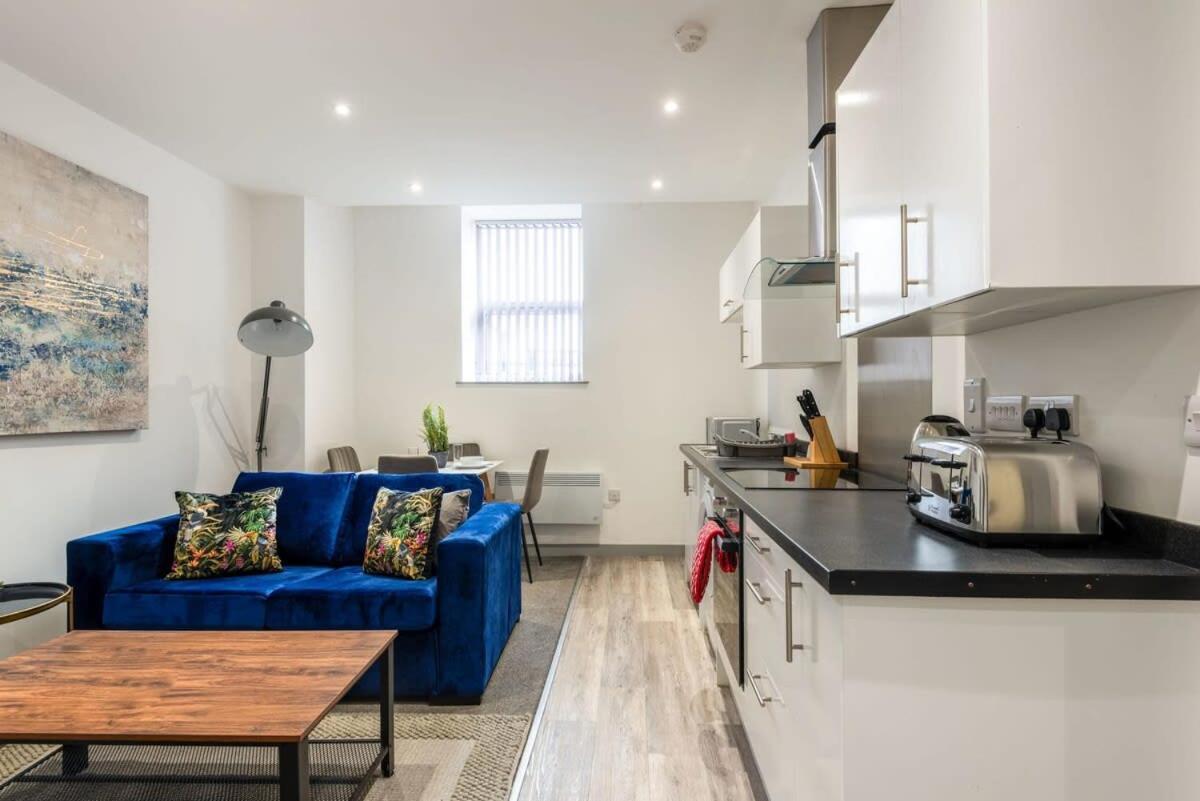 Smart 2 Bed Budget Apartment In Central Doncaster Exterior foto